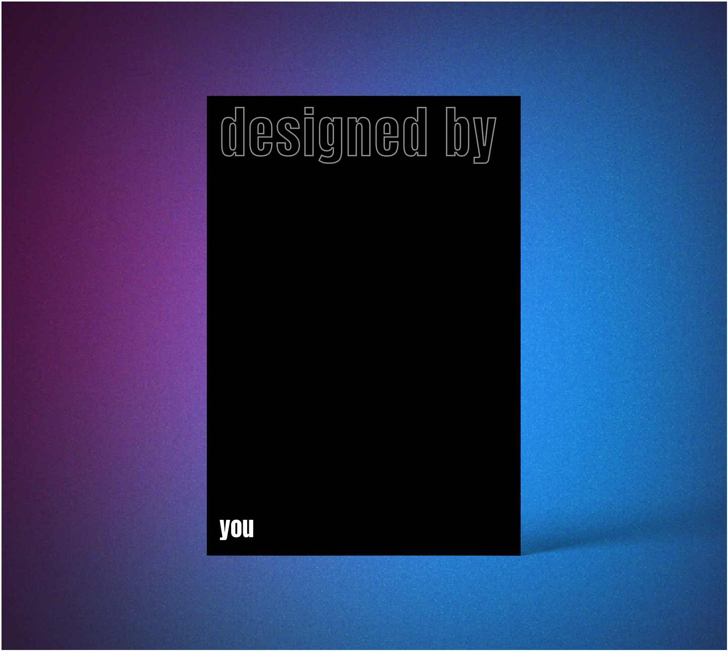 magazine spread